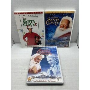 The Santa Clause Collection (DVD Set, 3 Movie Lot) Christmas, Tim Allen
